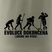 Hokejová evoluce jdeme na pivo