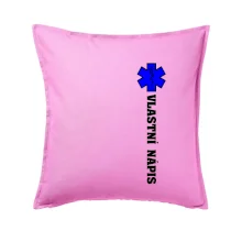 Hvězda života - vlastní nápis vpředu a vzadu