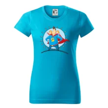 Táta superman - holka a holka Táta superman - holka a holka