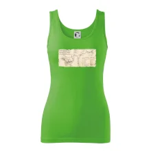 Mapa Báňské dráhy z Moravské Ostravy do Doubravy