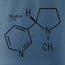 Molekulární struktura Nikotin