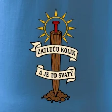 Geodet zatluču kolík a je to svatý
