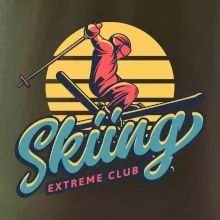 Skiing winter extreme cup