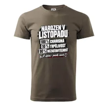 Narozen v listopadu charisma trpělivost a panák