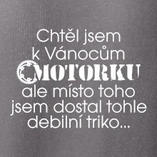 Chtěl jsem dostat motorku - Vánoce