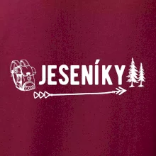 Jeseníky nápis