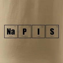 Vlastní nápis - periodická tabulka