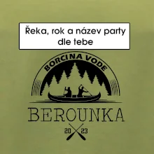 Na vodu - Kanoe les (vlastní nápis)