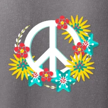 Peace symbol abstraktní