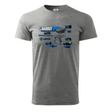 Technický výkres loadout spec paintball