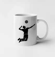 Volejbal nápřah muž