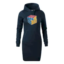 Rubikova kostka kreslená