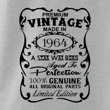 Vintage Etiketa - 1964