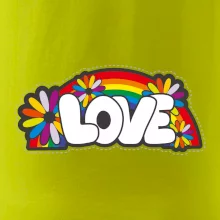 Love s duhou v pozadí