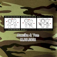 Svatební den - váš nápis (Hana-creative)