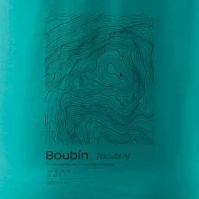 Boubín - vrstevnice v obdélníku