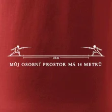 Můj osobní prostor má 14 metrů