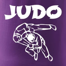 Judo nápis + postavy