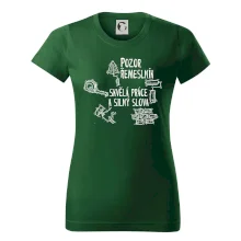 Pozor řemeslník skvělá práce silný slova