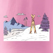 Panorama lyžování