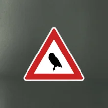 Dopravní značka - Pozor sova