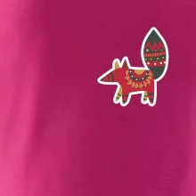 Folklor na prsu liška