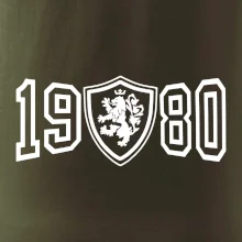 Narozeninový motiv - znak - 1980