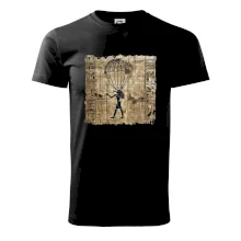 Egyptské hieroglyfy parašutista