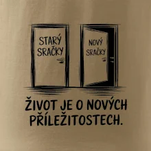 Dveře  - starý sračky - nový sračky