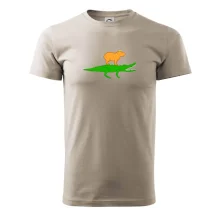 Kapybara na krokodýlovi (Moňas) Kapybara na krokodýlovi (Moňas)