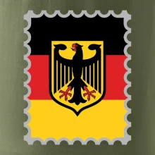 Německá známka - vlajka