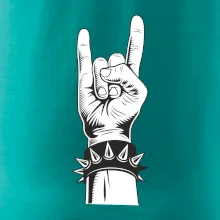 Rock ruka s náramkem