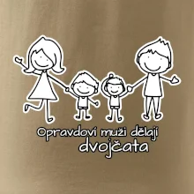 Opravdoví muži dělají dvojčata - kluk kluk