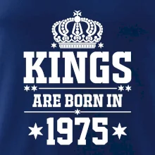 Kings are born in 1975