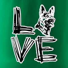 Německý ovčák love