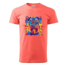 Knírač barevný styl 70s