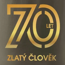 70 let zlatý člověk