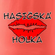 Hasičská holka - pusa