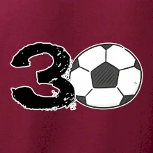Fotbal kulaté narozeniny 30