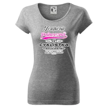 Je těžké být princezna - cyklistka