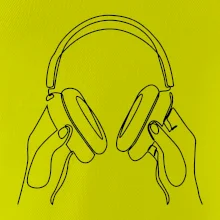 Sluchátka  jedním tahem