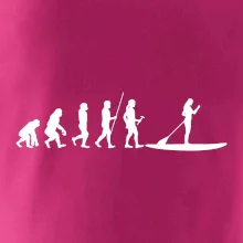 Evoluce paddleboard žena