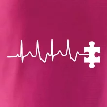 EKG puzzle rozpojené