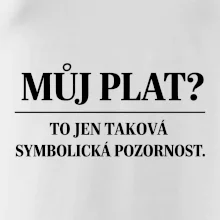 Můj plat? to jen taková symbolická pozornost