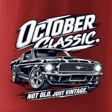 Říjnová klasika americký veterán muscle car