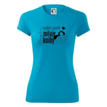 Černobílá holka, která miluje knihy - Vaše jméno