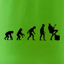 Evoluce kytarista - noha na kombu