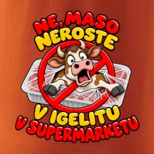 Maso neroste v igelitu v supermarketu
