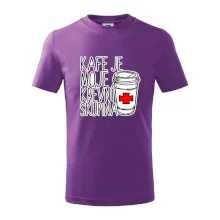 Kafe je moje krevní skupina