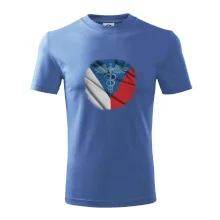 Hrdinové zdravotnictví - Česká vlajka (Pecka design)